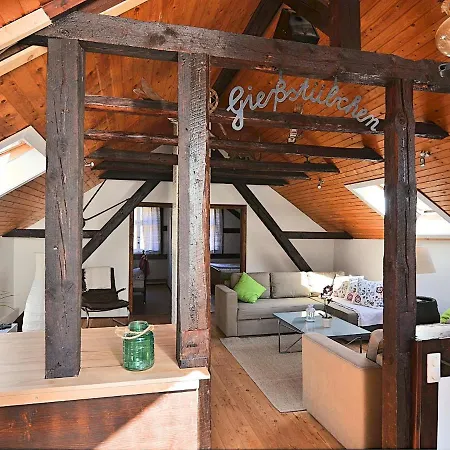 Prázdninový dům Gorgeous Timbered Farmhouse In The Sauerland With Garden Fireplace And Bar